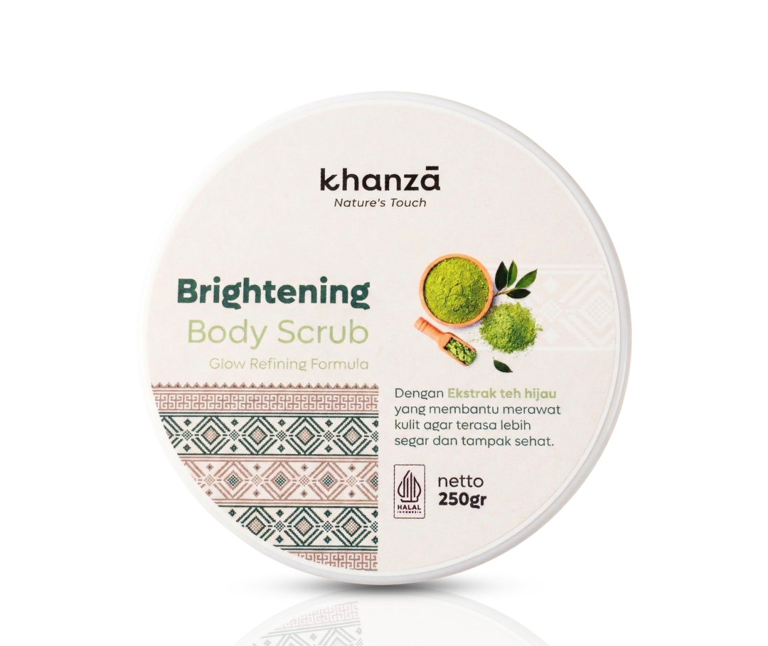 KH KHANZA Kh Skin Body Scrub Green Tea 250gr